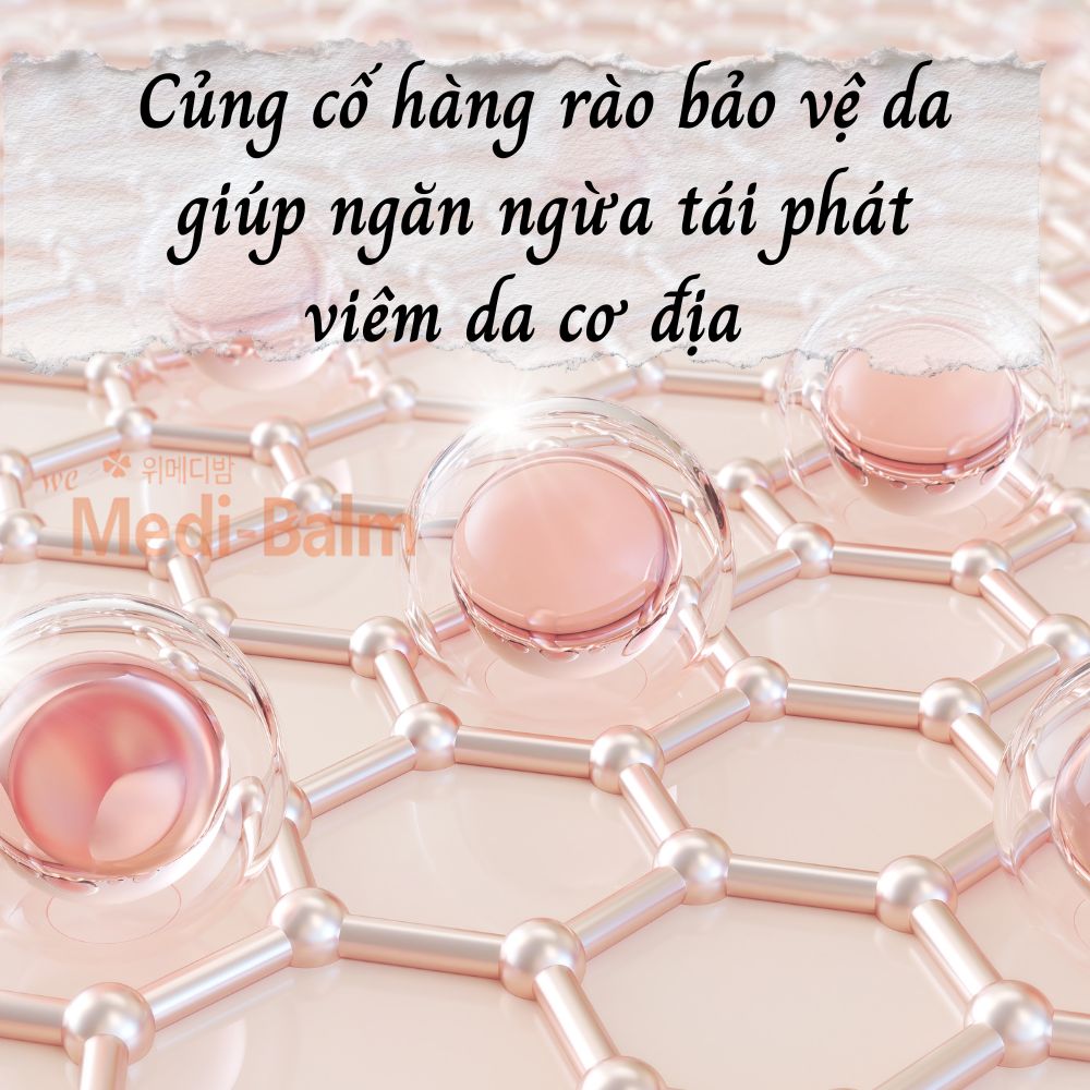 Củng cố hàng rào bảo vệ da giúp ngăn ngừa tái phát viêm da cơ địa