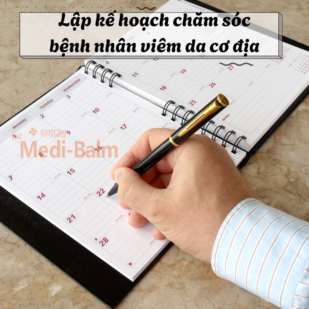 Lập kế hoạch chăm sóc bệnh nhân viêm da cơ địa