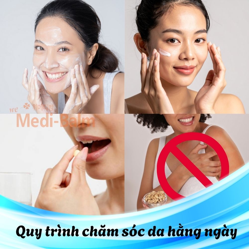 Quy trình chăm sóc da hằng ngày