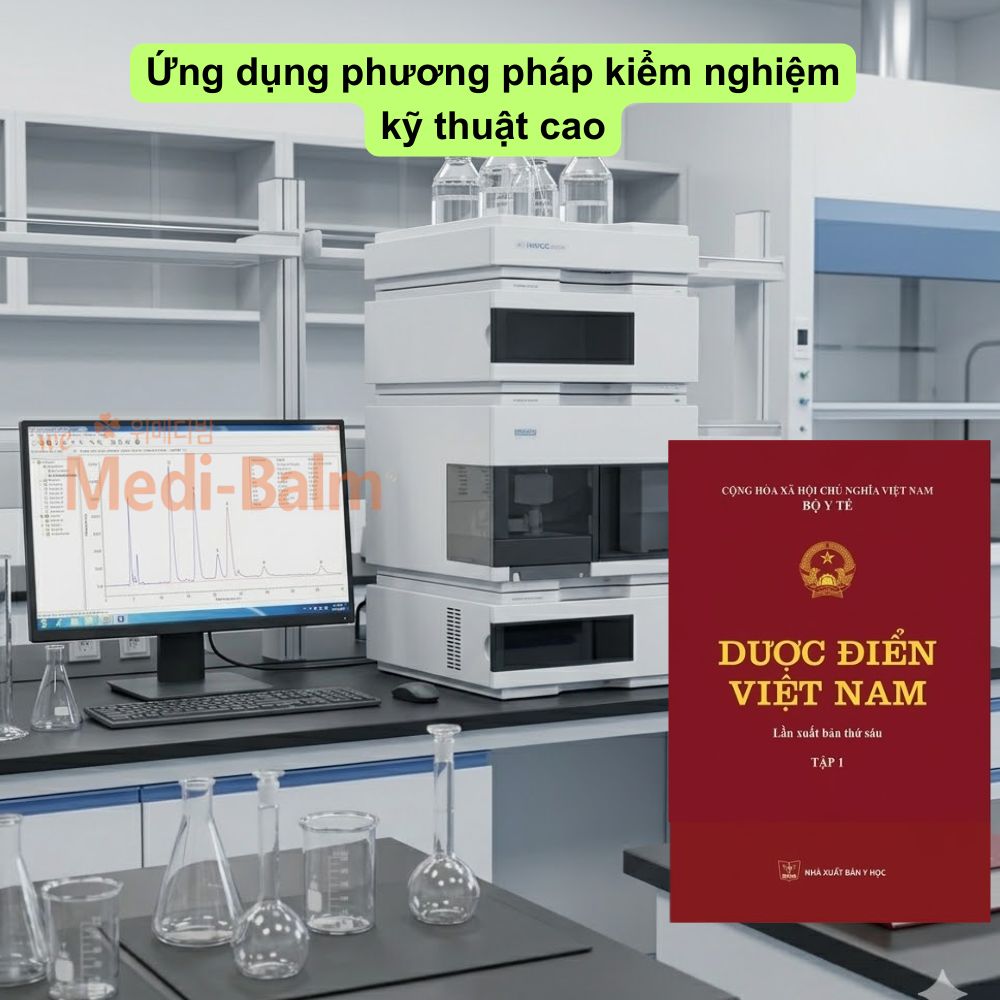 Dược điển Việt Nam VI ứng dụng phương pháp kiểm nghiệm kỹ thuật cao